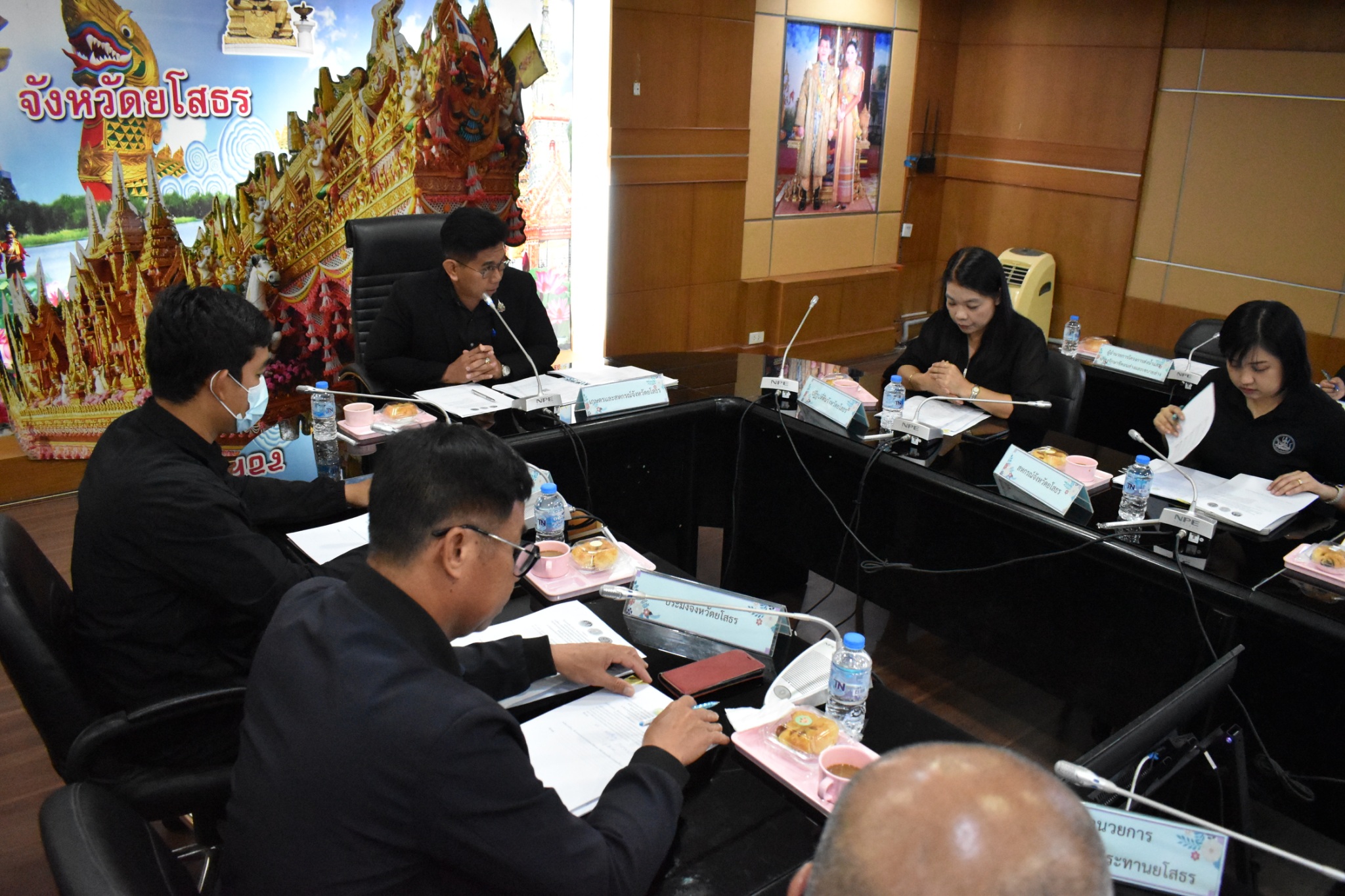 title - ส.ป.ก.ยโสธร ร่วมประชุมหารือการติดตามผลการดำเนินงาน โครงการตามแผนการตรวจราชการของผู้ตรวจราชการ กระทรวงเกษตรและสหกรณ์